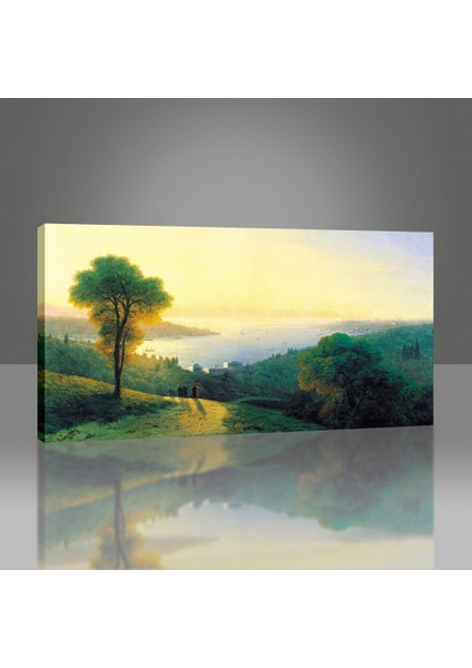 Topkapı'dan Istanbul Manzarası, 1874 Tablo modelleri