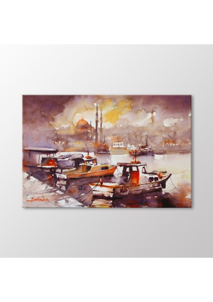 Suluboya Tekneler ve Istanbul Tablo