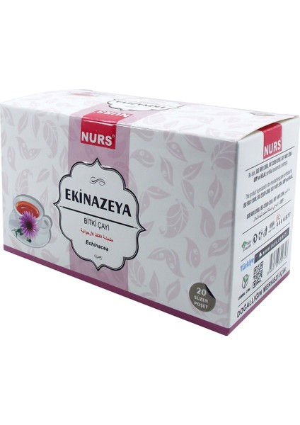 Ekinezya Bitki Çayı Bardak Poşet 20'li