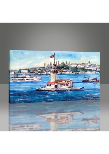 Suluboya, Kız Kulesi Tablo