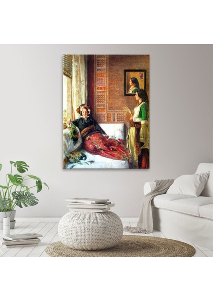 Istanbul'da Harem Hayatı 1857 Tablo