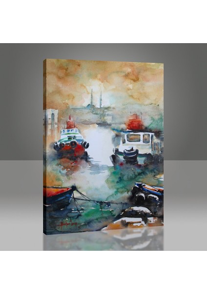 Suluboya Tekneler ve Istanbul Tablo modelleri