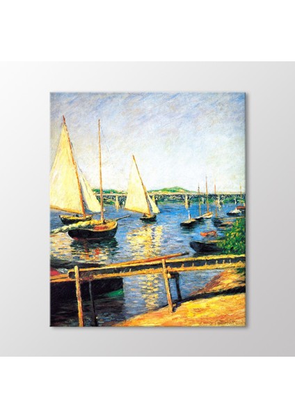 Argenteuil 'de Yelkenliler, 1888 Tablo