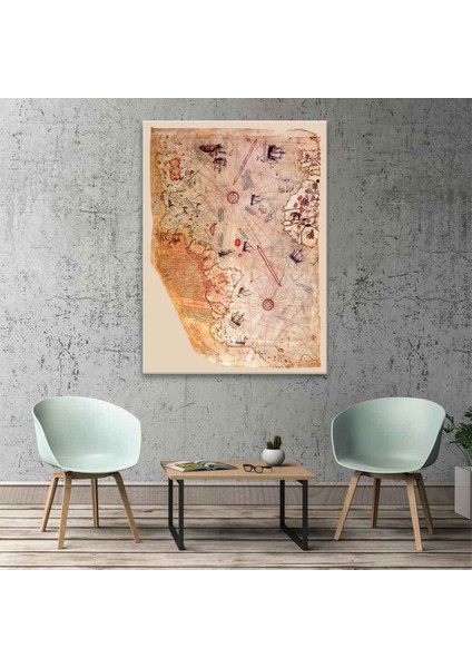 Piri Reis Haritası Tablo fiyatları