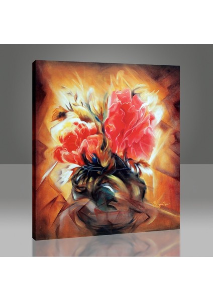 Soyut Çiçekler Tablo modelleri