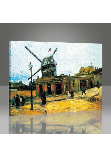 Galette'de Değirmen, 1886 Tablo modelleri