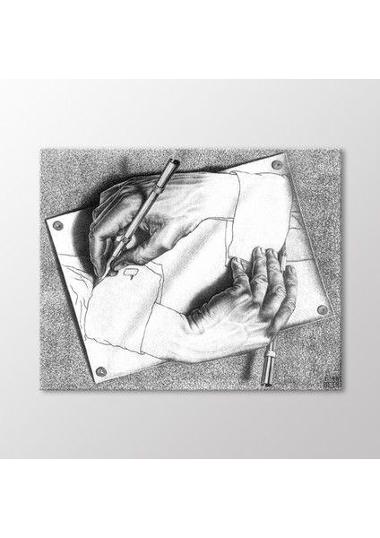 Drawing Hands Tablo