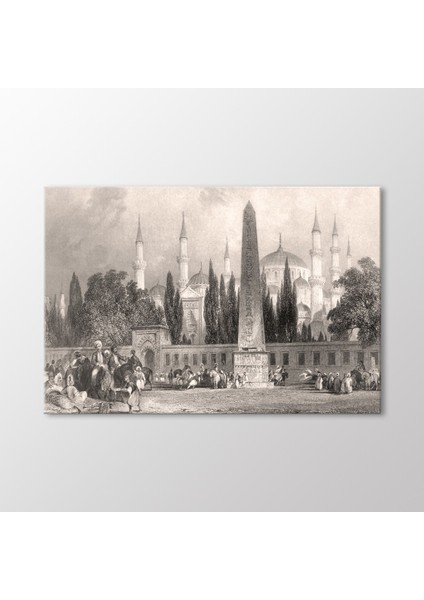 Sultanahmet Camii ve Dikilitaş Tablo