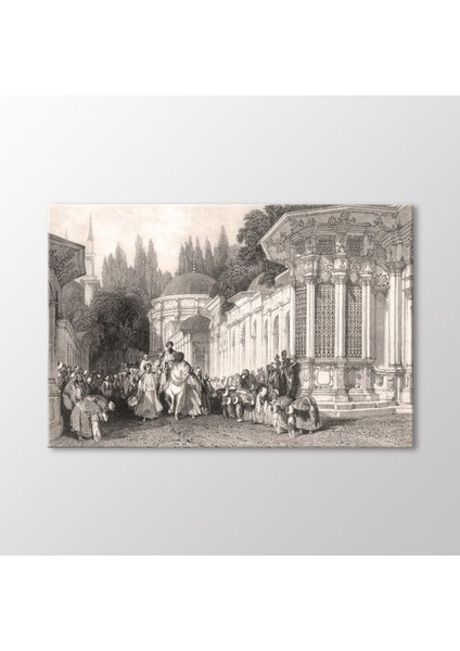 Eyüp Sultan Camii ve Türbeler Sokağı Tablo