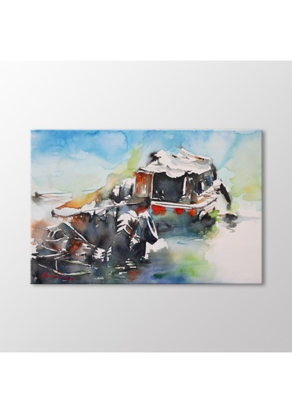 Suluboya Tekne Tablo