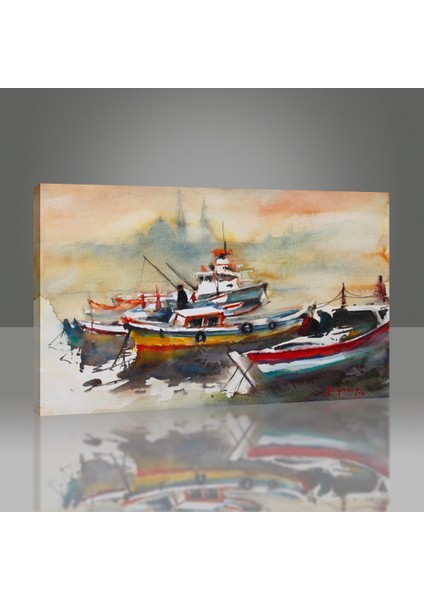 Suluboya Tekneler ve Istanbul Tablo