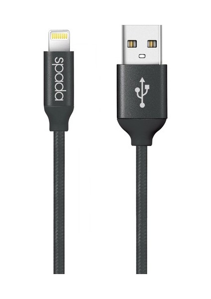 Lightning 2.4A 1 m Örgülü Kablo