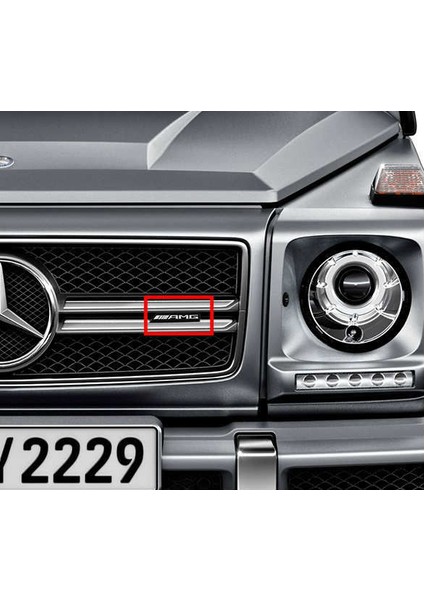 G Serisi G63 G65 Ön Panjur Amg Logosu 4638170200 modelleri