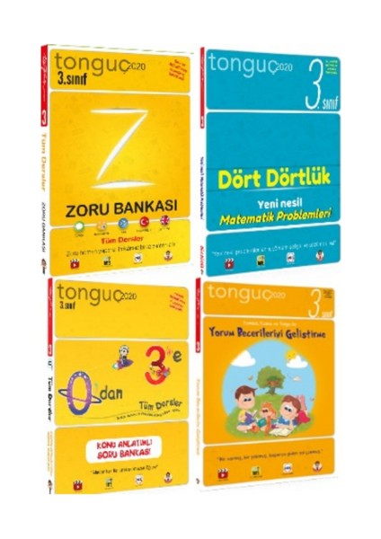 Yayınları 3. Sınıf Zoru ve Konu Anlatımlı Soru Bankası Yardımcı Kitap Set