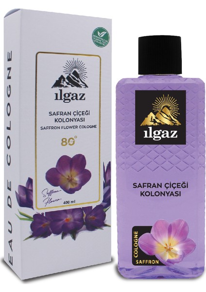 Elegance Series 80 Derece Kalıcı Safran Çiçeği Kolonyası 400 ml