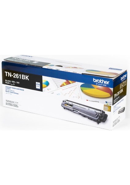 TN-261BK Siyah Toner (2500 Sayfa)