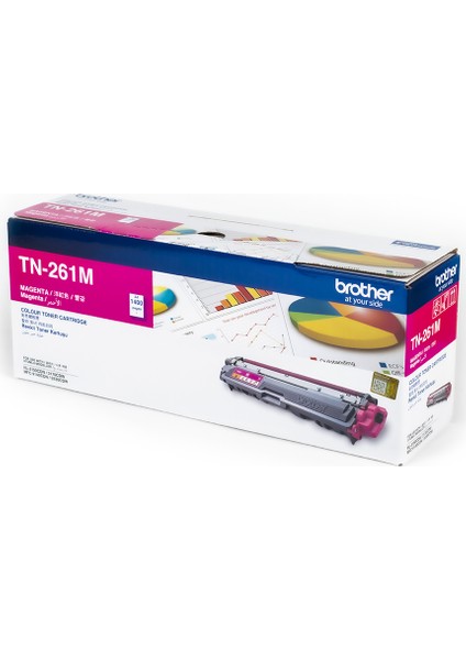 TN-261M Kırmızı Toner (1400 Sayfa)