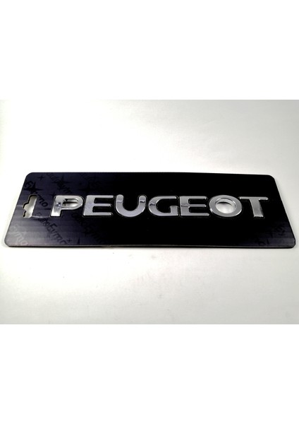 PEUGEOT UYUMLU 207 Bagaj Yazısı 137mm-15mm