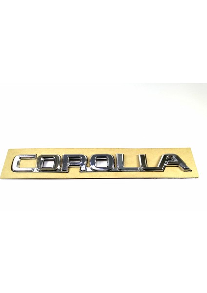 TOYOTA UYUMLU Corolla Bagaj Yazısı 180mm-20mm