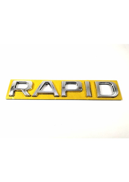 SKODA UYUMLU RAPID Bagaj Yazısı 130mm-22mm