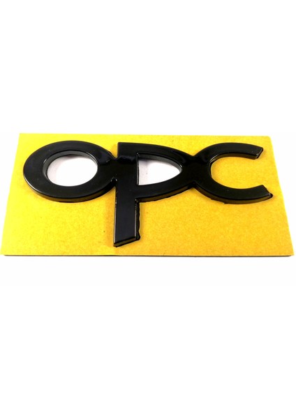 OPEL UYUMLU Astra - Zafira - Corsa OPC Bagaj Yazısı 85mm-36mm