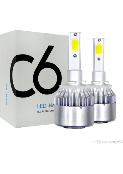 H11 LED Xenon  LED Far Beyaz Yüksek Işık C6