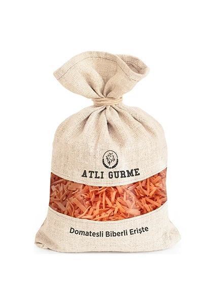 Atlı Gurme Domatesli Biberli Erişte 500 gr