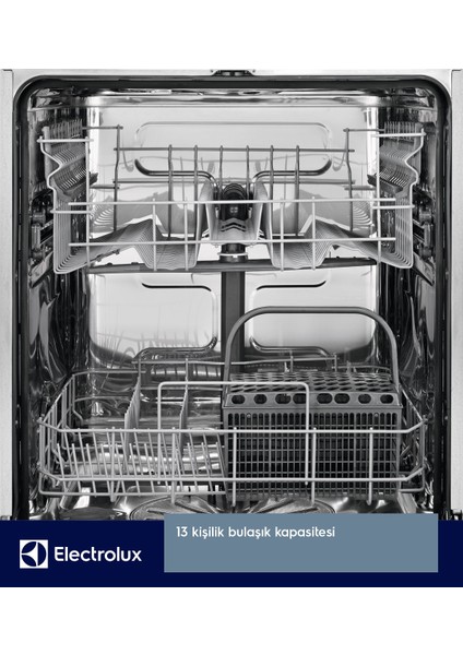 EEA717100L AirDry 4 Programlı Ankastre Bulaşık Makinesi