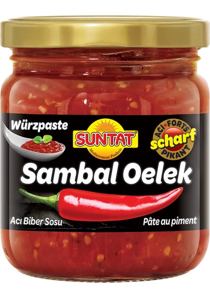 Sambal Oelek Acı Biber Sos 190 Gr 2 adet