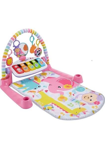 Fisher Price Piyanolu Jimnastik Merkezi Pembe Delüks - Türkçe