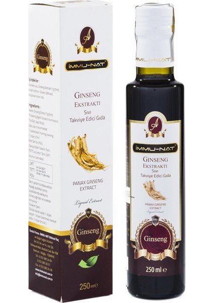 Immu-Nat Ginseng Ekstraktı 250 ml