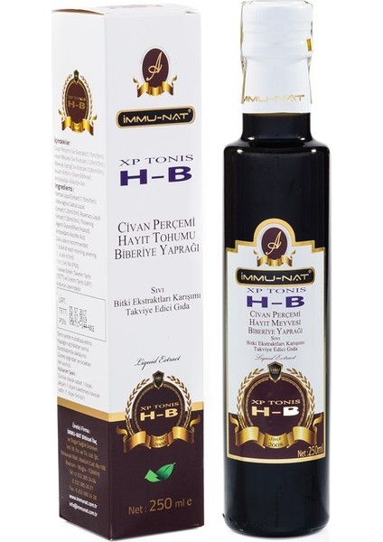 Immu-Nat Xp Tonis H-B Ekstraktı 250 ml