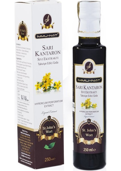 Immu-Nat Sarı Kantaron Ekstraktı 250 ml