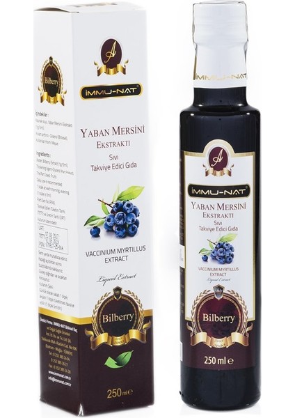 Immu-Nat Yaban Mersini Ekstraktı 250 ml
