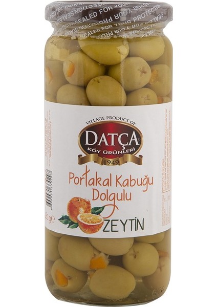 Datça Portakal Dolgulu Zeytin 480 gr