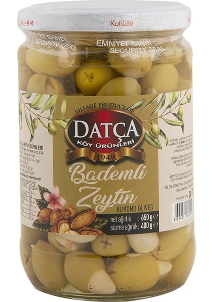 Datça Bademli Zeytin 650 gr