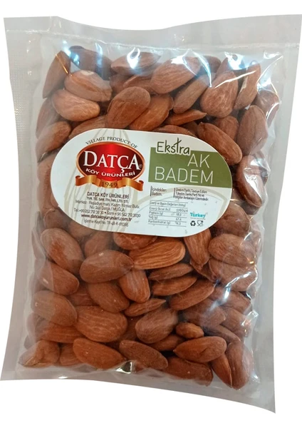 Datça Köy Ürünleri Datça Ak Badem Ekstra (Çiğ) 250 gr