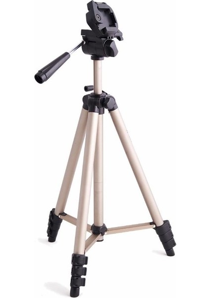 360 Derece Ayarlanabilir Katlanabilir Profesyonel Çekim Fotoğraf Makinası 105 cm Tripod