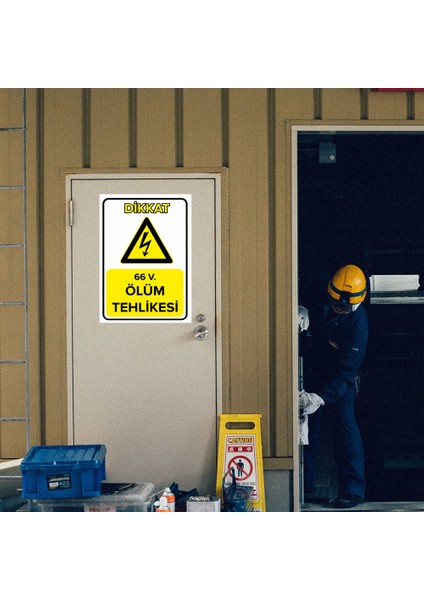 - 66 V. Ölüm Tehlikesi Levhası - Sac Malzeme 25 x 35 cm modelleri
