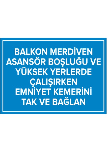 - Balkon Merdiven Asansör Boşluğu vb Kemerini Tak ve Bağlan Levhası - Sac Malzeme 25 x 35 cm