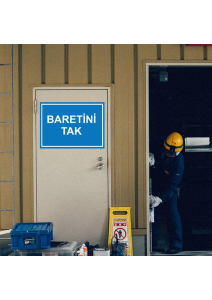 - Baretini Tak Levhası - Sac Malzeme 25 x 35 cm modelleri