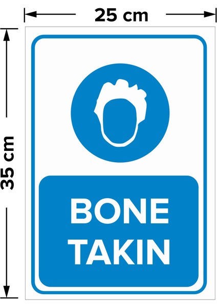- Bone Takın Levhası - Sac Malzeme 25 x 35 cm