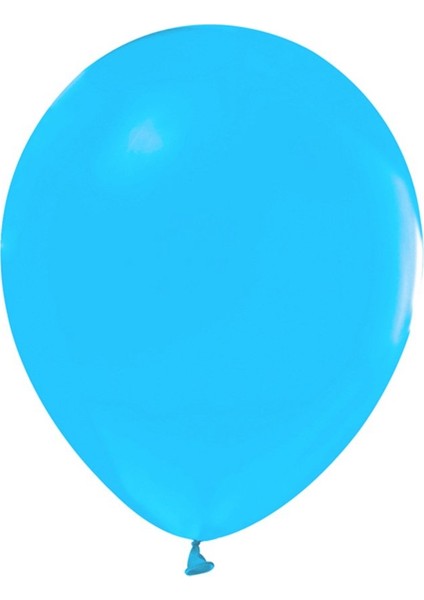 BBP12100-05 Açık Mavi Baskı Balonu 100LÜ /12INÇ/
