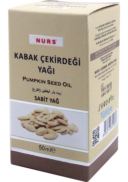 Kabak Çekirdeği Yağı 50 ml