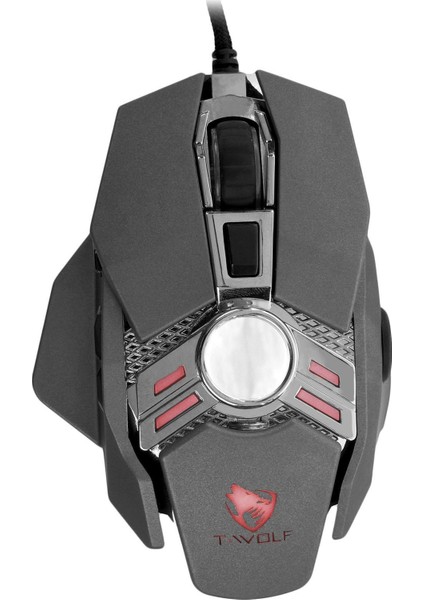 Strike 0572 RGB Kablolu Gaming Mouse Gri