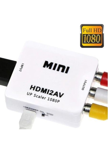 HN4291 Hdmı To Rca Çevirici Hdmı - Tos Dönüştürücü