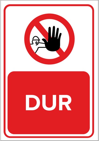 - Dur Levhası - Sac Malzeme 25 x 35 cm
