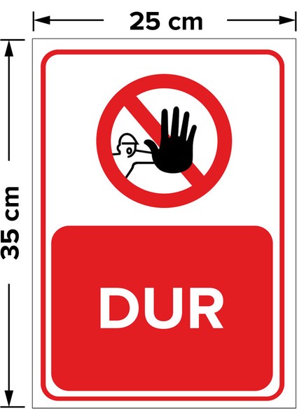- Dur Levhası - Sac Malzeme 25 x 35 cm fiyatları