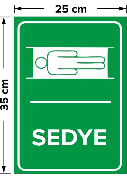 - Sedye Levhası - Sac Malzeme 25 x 35 cm