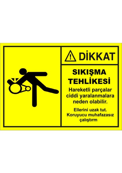 - Sigara Ve Ateşle Yaklaşmak Yasaktır Levhası - Sac Malzeme 25 x 35 cm